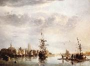 CUYP, Aelbert View of Dordrecht  ds oil on canvas